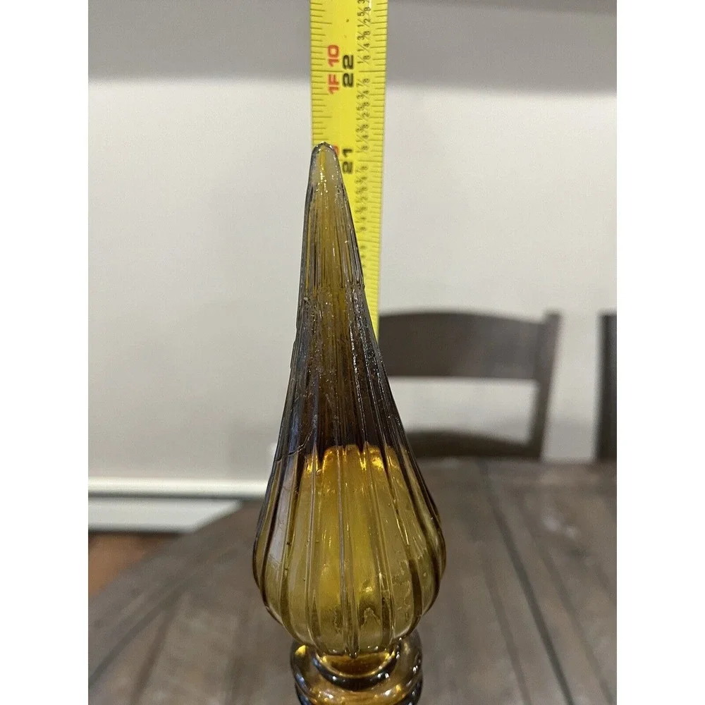 Empoli Dark Amber Glass 21